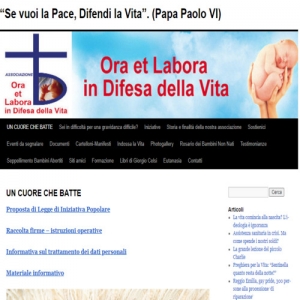 RACCOLTA FIRME PER PRESENTARE LA PROPOSTA DI LEGGE DI INIZIATIVA POPOLARE “UN CUORE CHE BATTE