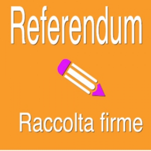 Raccolta firme per quattro quesiti Referendari